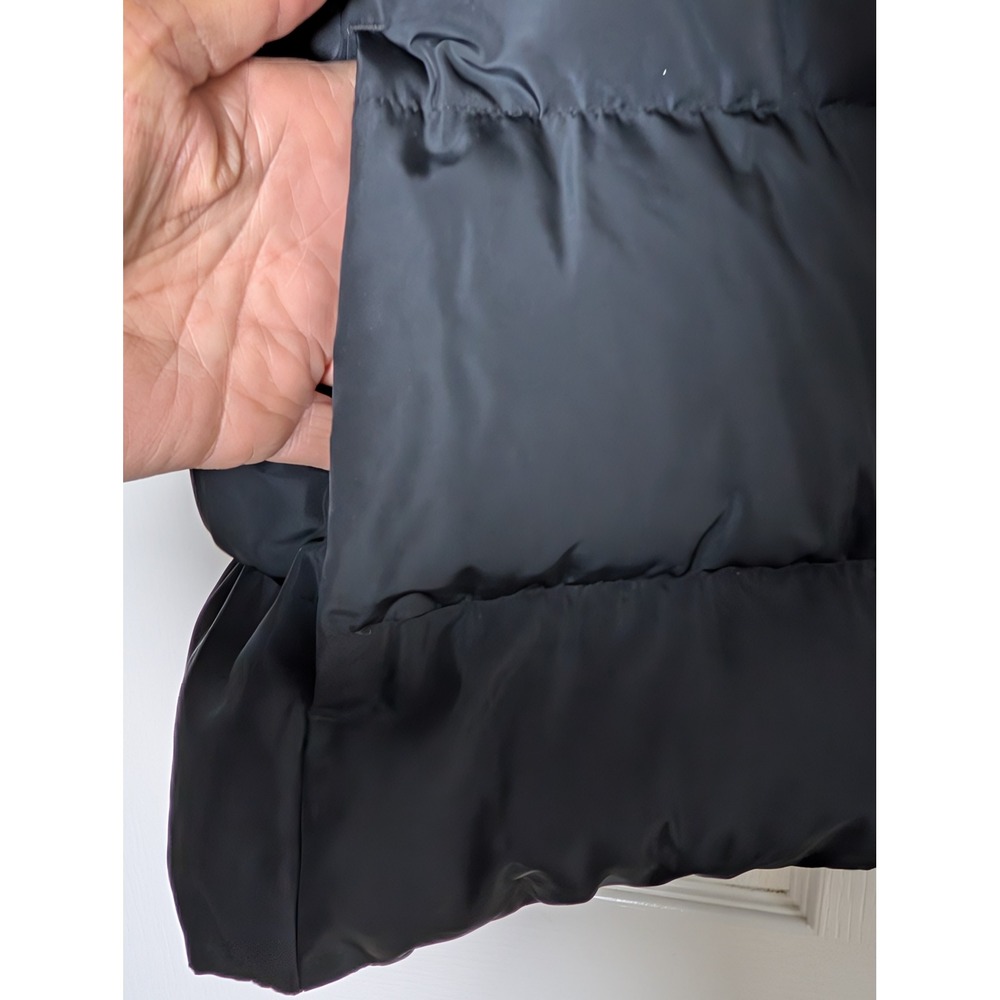 Fabletics Wander Puffer Vest Hooded Full Zip Sleeveless Black Womens Large - Picture 7 of 12